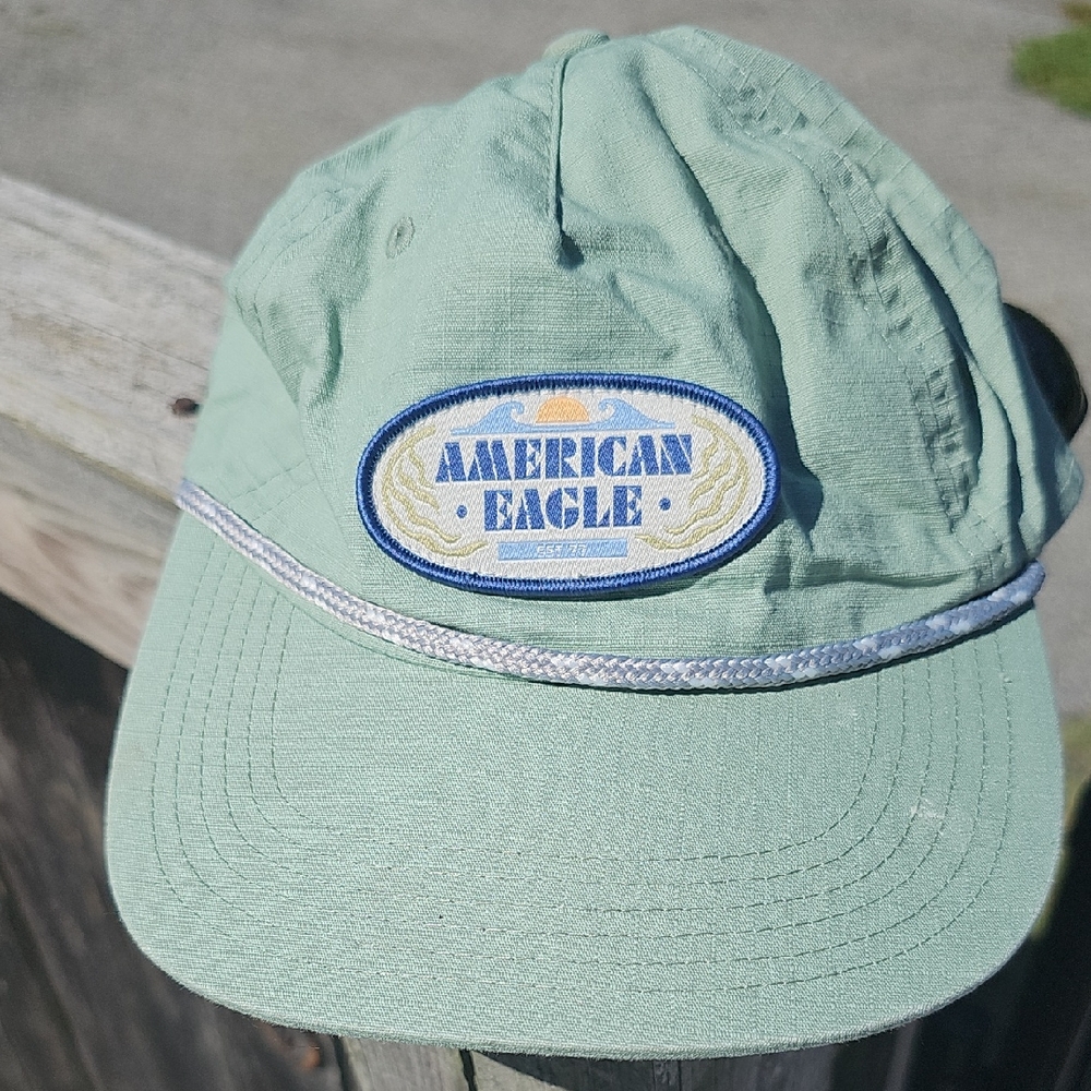 American Eagle Green Cap